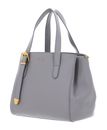 COCCINELLE Coccinelle Gleen Handbag Grained Leather Light Grey