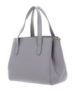 COCCINELLE Coccinelle Gleen Handbag Grained Leather Light Grey