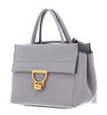 COCCINELLE Arlettis Handbag Grained Leather Light Grey COCCINELLE Arlettis Handbag Grained Leather Light Grey