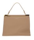 COCCINELLE Binxie Handbag Grained Leather Fresh Beige COCCINELLE Binxie Handbag Grained Leather Fresh Beige