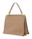 COCCINELLE Binxie Handbag Grained Leather Fresh Beige COCCINELLE Binxie Handbag Grained Leather Fresh Beige