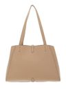 COCCINELLE Chara Handbag Grained Leather Fresh Beige COCCINELLE Chara Handbag Grained Leather Fresh Beige