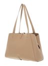 COCCINELLE Chara Handbag Grained Leather Fresh Beige COCCINELLE Chara Handbag Grained Leather Fresh Beige