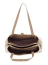 COCCINELLE Chara Handbag Grained Leather Fresh Beige COCCINELLE Chara Handbag Grained Leather Fresh Beige