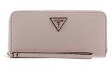 GUESS Meridian SLG Large Zip Around Wallet Light Rose