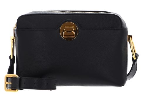 COCCINELLE Liya Handbag Grained Leather Noir / Noir
