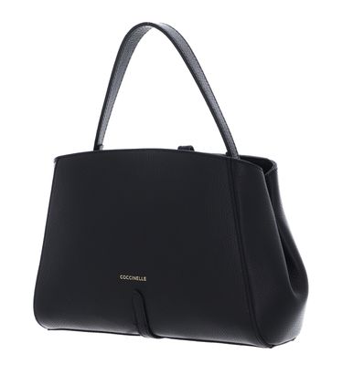 COCCINELLE handbag Chara Handbag Grained Leather Noir | Buy