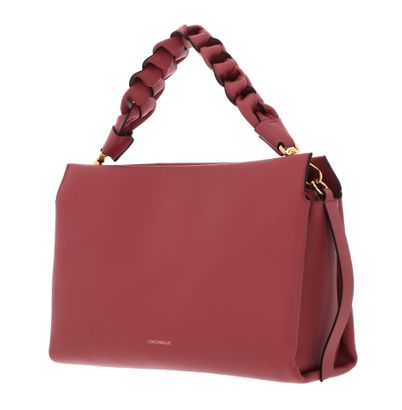 ショルダーバッグ・ポシェット COCCINELLE BOHEME GRANA DOUBLE SHOULDER BAG COCCINELLE Boheme Grana Double Hand Bag Tangeri / Garn. Re