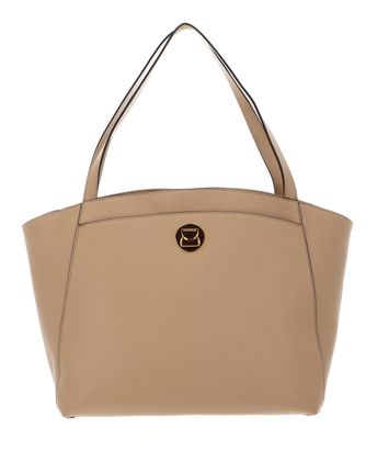 COCCINELLE Liya Handbag Grained Leather Fresh Beige