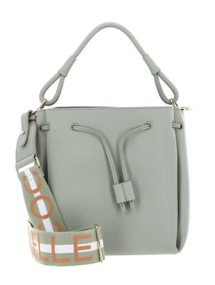 COCCINELLE Eclyps Handbag Grained Leather Celadon Green