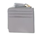 COCCINELLE Tassel Credit Card Holder Light Grey