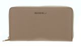 COCCINELLE Metallic Soft Wallet Grained Leather Fresh Beige