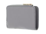 COCCINELLE Metallic Soft Wallet Grained Leather Light Grey COCCINELLE Metallic Soft Wallet Grained Leather Light Grey