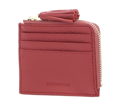 COCCINELLE Tassel Credit Card Holder Pot