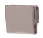 COCCINELLE Metallic Soft Wallet Grained Leather Powder Pink COCCINELLE Metallic Soft Wallet Grained Leather Powder Pink