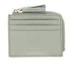 COCCINELLE Tassel Credit Card Holder Celadon Green COCCINELLE Tassel Credit Card Holder Celadon Green