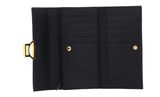 COCCINELLE Arlettis Wallet Grained Leather Noir COCCINELLE Arlettis Wallet Grained Leather Noir