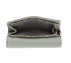 COCCINELLE Metallic Soft Wallet Grained Leather Celadon Green COCCINELLE Metallic Soft Wallet Grained Leather Celadon Green