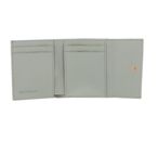 COCCINELLE Metallic Soft Wallet Grained Leather Celadon Green COCCINELLE Metallic Soft Wallet Grained Leather Celadon Green