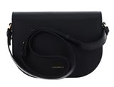 COCCINELLE Dew Crossbody Grained Leather Noir