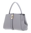 COCCINELLE Chara Handbag Grained Leather Light Grey