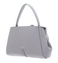 COCCINELLE Chara Handbag Grained Leather Light Grey