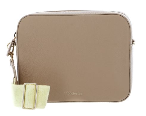COCCINELLE Tebe Crossover Bag M Fresh Beige