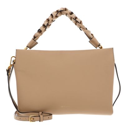 COCCINELLE Boheme Grana Double Hand Bag Fre. Beige / Sunri