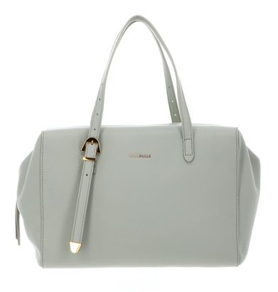 COCCINELLE Coccinelle Gleen Handbag Grained Leather Celadon Green