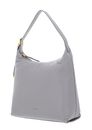 COCCINELLE Coccinelle Gleen Handbag Grained Leather Light Grey