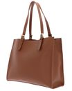 LANCASTER Foulonne Double Tote Bag L Camel In Orange