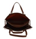 LANCASTER Foulonne Double Tote Bag XL Camel In Orange LANCASTER Foulonne Double Tote Bag XL Camel In Orange