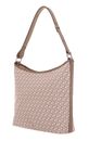 LANCASTER Ikon IT Bucket Bag Beige