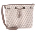 LANCASTER Ikon Bucket Bag Beige