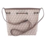 LANCASTER Ikon Bucket Bag Beige