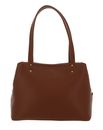 LANCASTER Foulonne Double Tote Bag M Camel In Orange