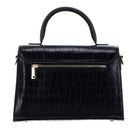 LANCASTER Exotic Trinity Handbag M Noir Croco LANCASTER Exotic Trinity Handbag M Noir Croco