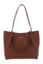 LANCASTER Foulonne Double Shopper Camel In Orange