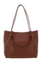 LANCASTER Foulonne Double Shopper Camel In Orange
