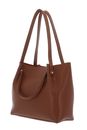 LANCASTER Foulonne Double Shopper Camel In Orange