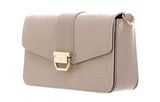 LANCASTER Exotic Valor Crossbody Bag Beige LANCASTER Exotic Valor Crossbody Bag Beige