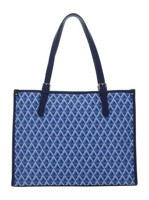 LANCASTER Ikon Tote Bag M Bleue