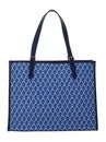 LANCASTER Ikon Tote Bag L Bleue LANCASTER Ikon Tote Bag L Bleue
