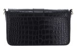 LANCASTER Exotic Valor Crossbody Bag Noir LANCASTER Exotic Valor Crossbody Bag Noir