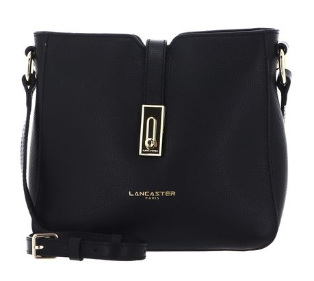 LANCASTER Milano Horizon Shoulder Bag Noir