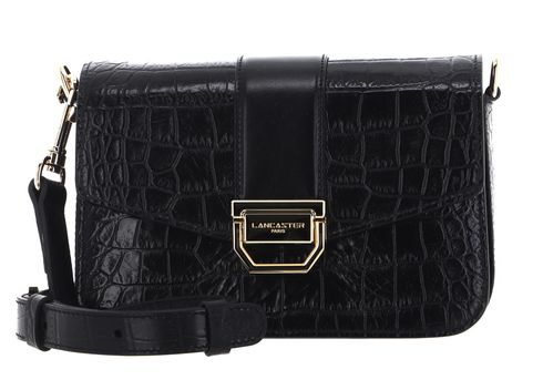 LANCASTER Exotic Valor Crossbody Bag S Noir
