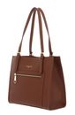 LANCASTER Foulonne Double Tote Bag M Camel In Orange