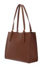 LANCASTER Foulonne Double Tote Bag M Camel In Orange