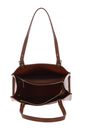 LANCASTER Foulonne Double Tote Bag M Camel In Orange