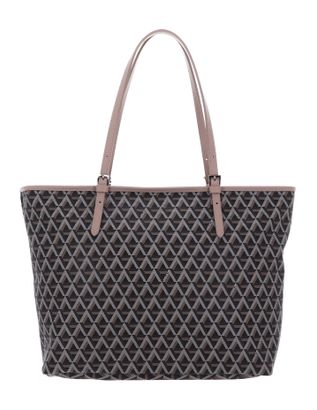 LANCASTER Ikon Tote Bag L Marron Nude